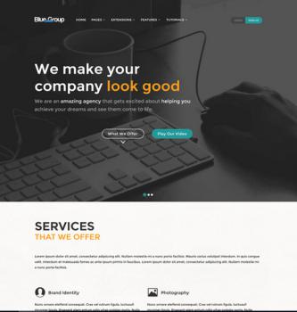 S5 Blue Group - Joomla Template